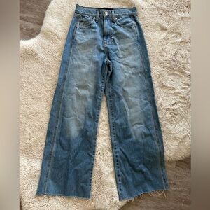 Veronica Beard Blue Flare & Wide Leg Jeans